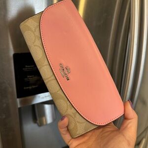 COPY - Coach Slim Envelope Wallet In Signature Canvas